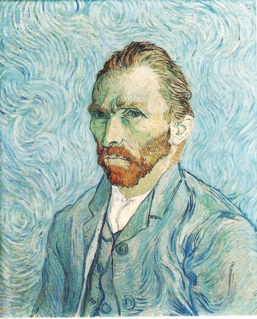 VanGogh-Auto portrait bleu