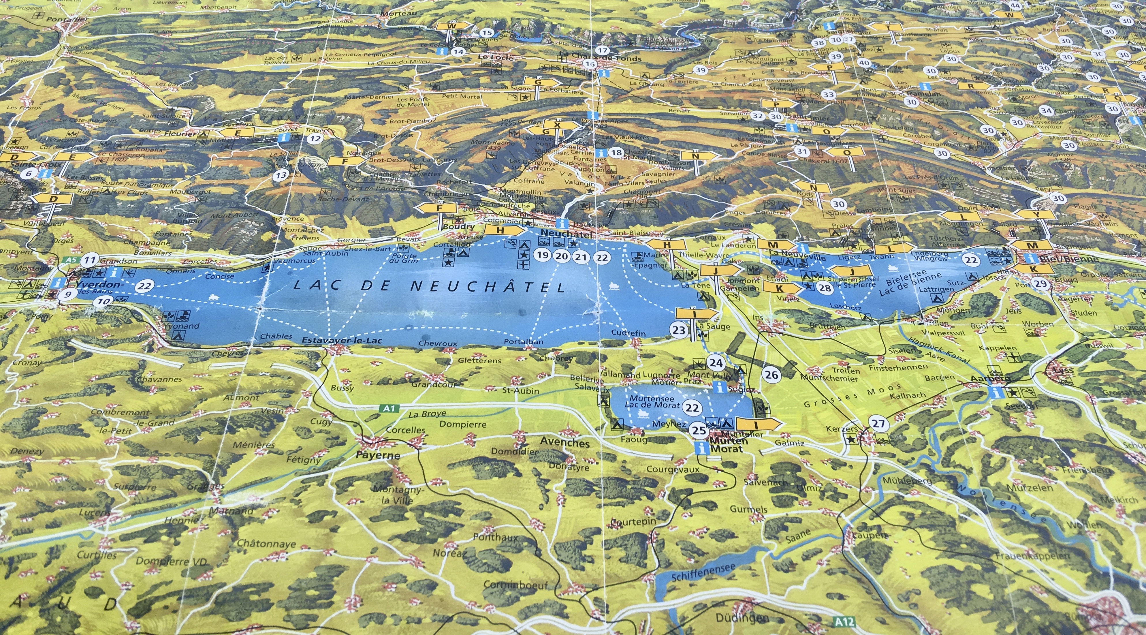 Morat-Suisse-Fribourg-Region