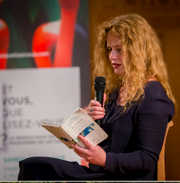 Florence Darel,, édition 2018 -  Et vous que lisez-vous ? Crédit : Eugénie Martinez