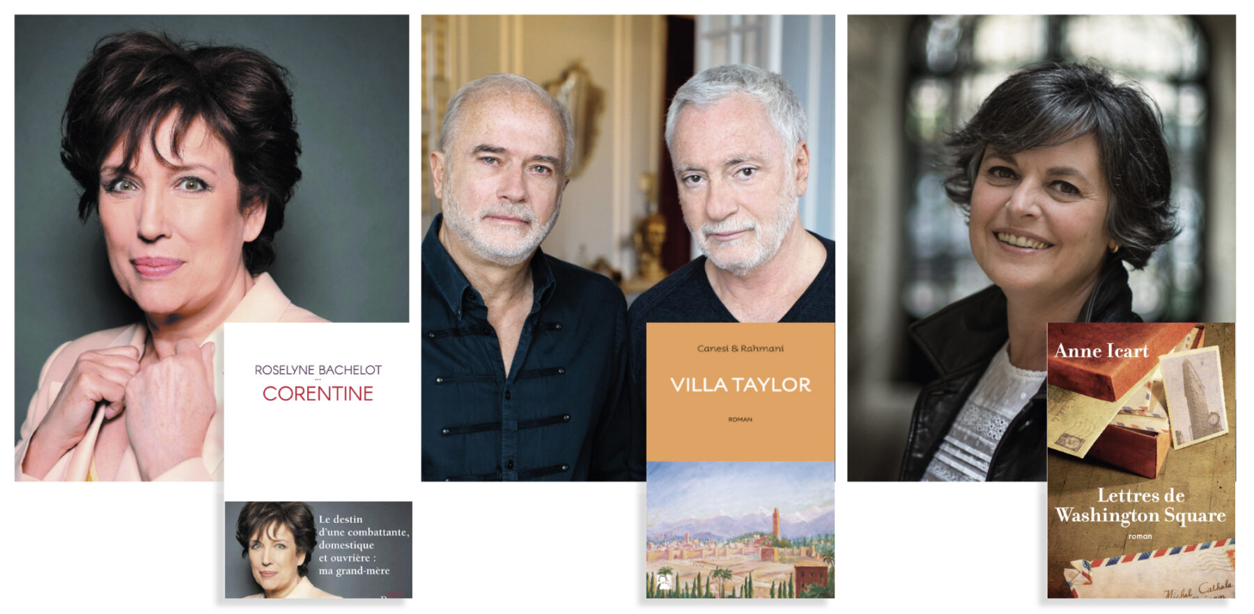 Les finalistes 2020 du Prix du Livre Cogedim Club