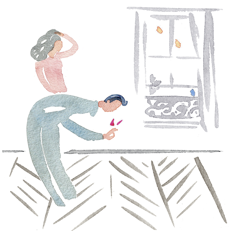 Sous le signe du capricorne - lllustration Marilou Laure pour Perle Rare