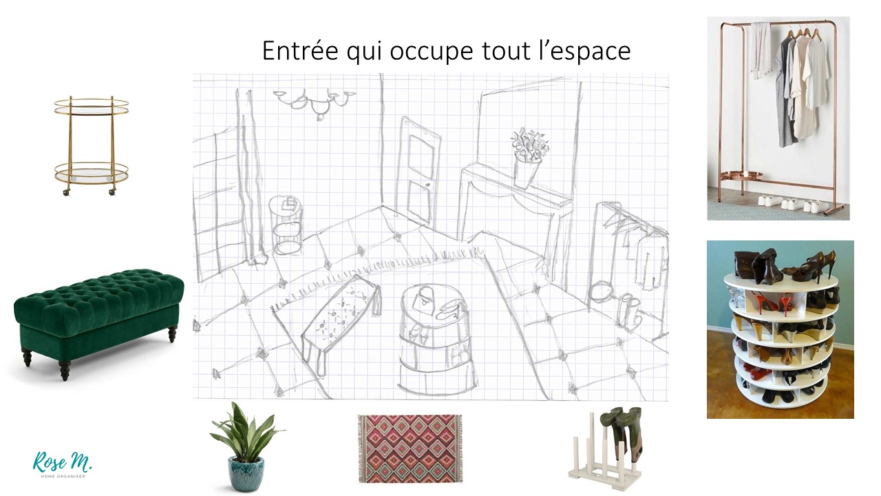 Rose Marie, experte en home organising - exemple de création