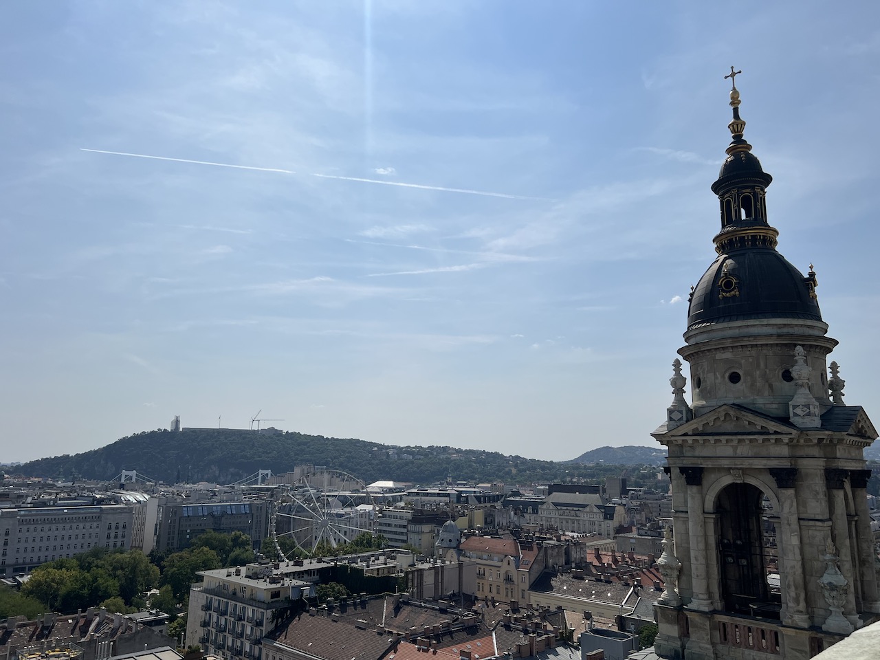Vue à 360 degrés depuis le dôme de la basilique St Etienne - Crédit Florence Batisse-Pichet
